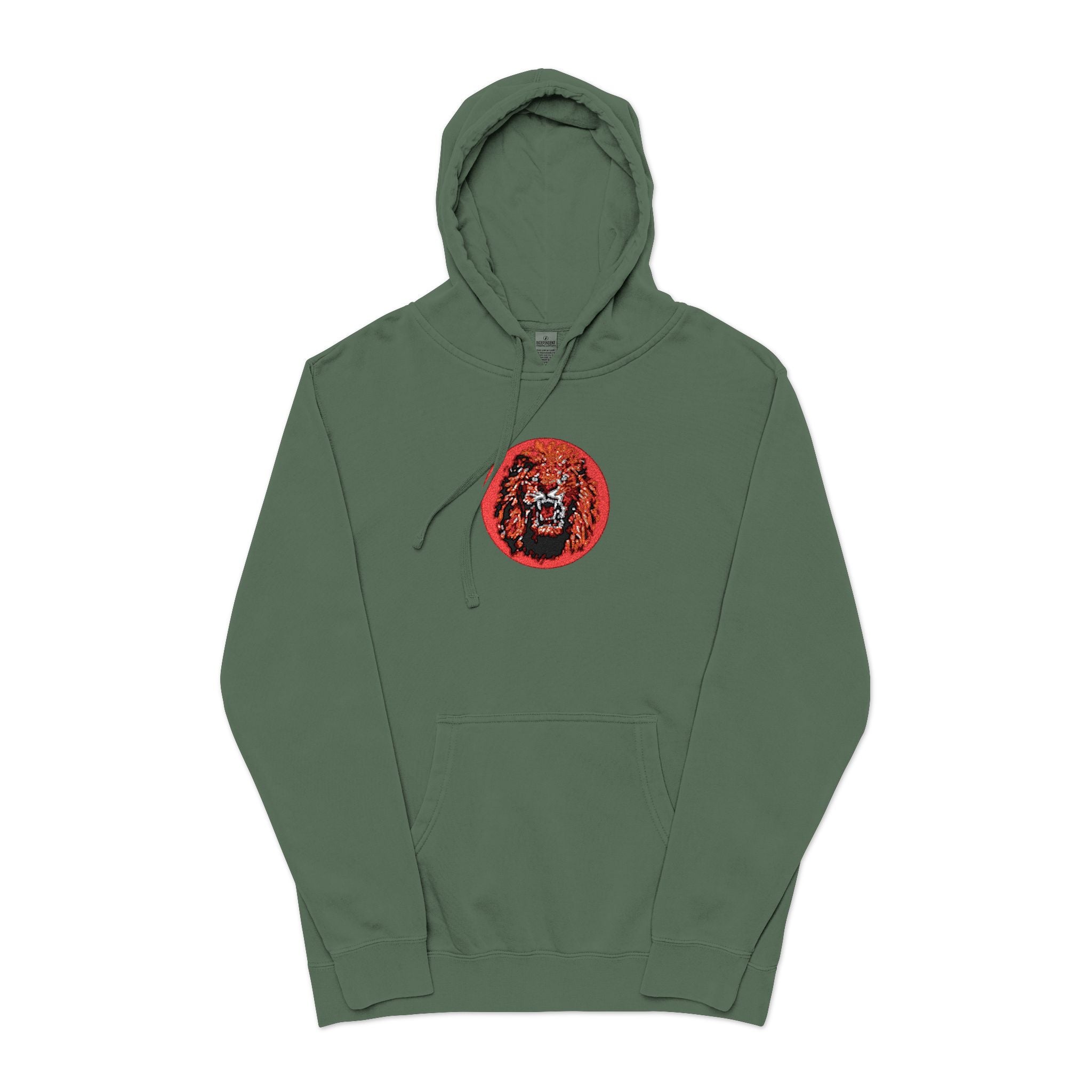 Unisex Pigment-Dyed Hoodie (Embroidery)