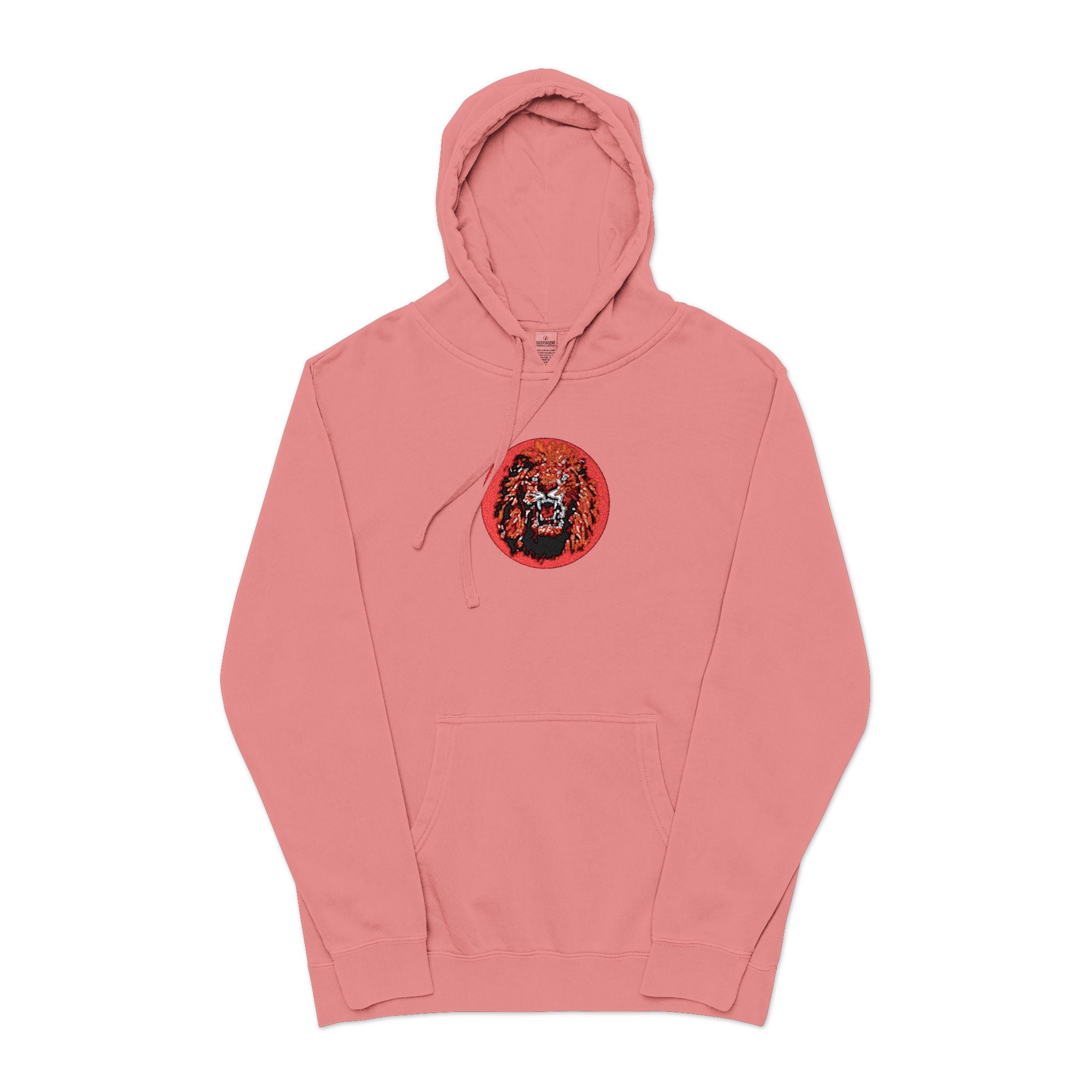 Unisex Pigment-Dyed Hoodie (Embroidery)