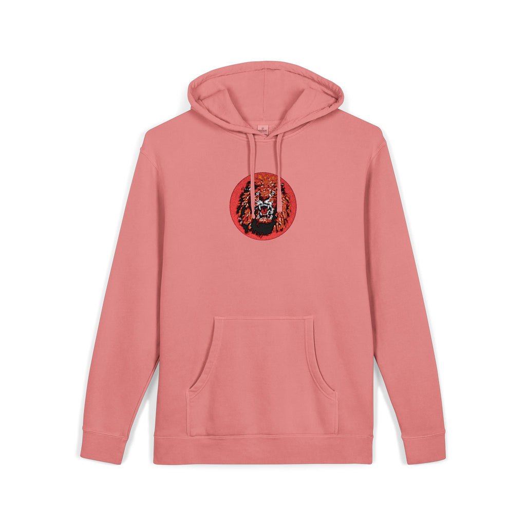 Unisex Pigment-Dyed Hoodie (Embroidery)