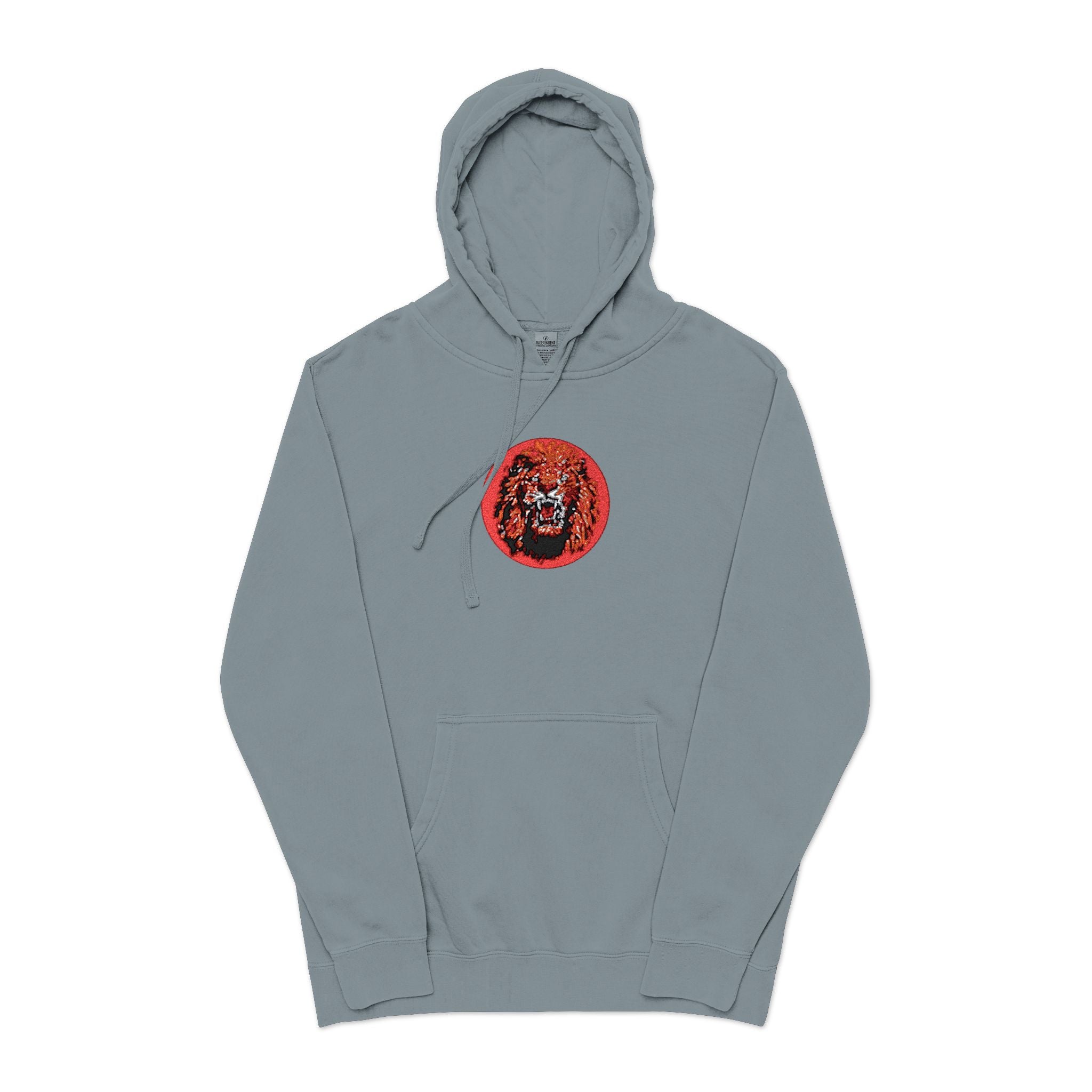 Unisex Pigment-Dyed Hoodie (Embroidery)