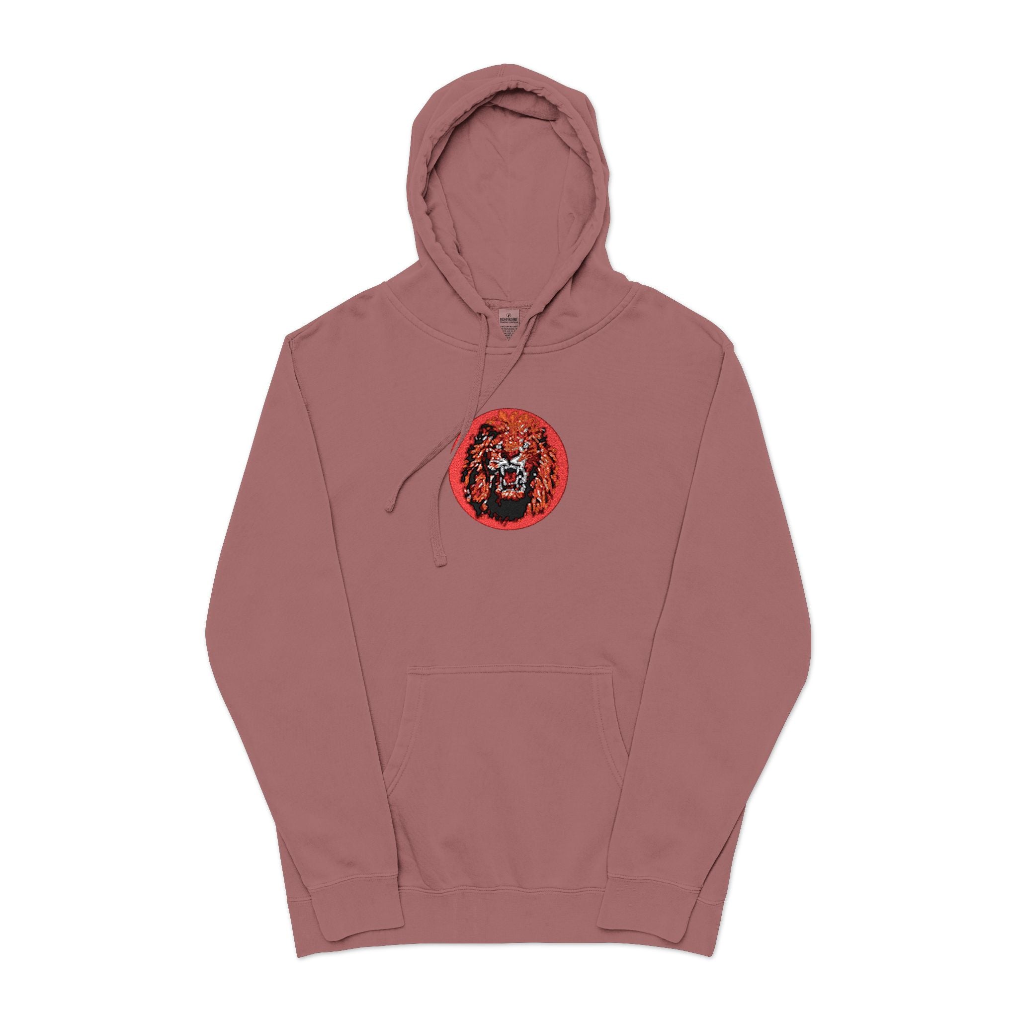 Unisex Pigment-Dyed Hoodie (Embroidery)