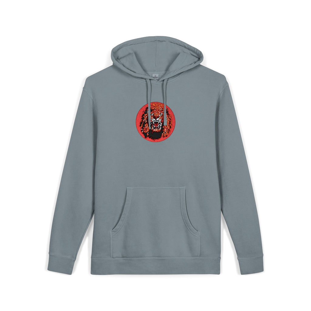 Unisex Pigment-Dyed Hoodie (Embroidery)
