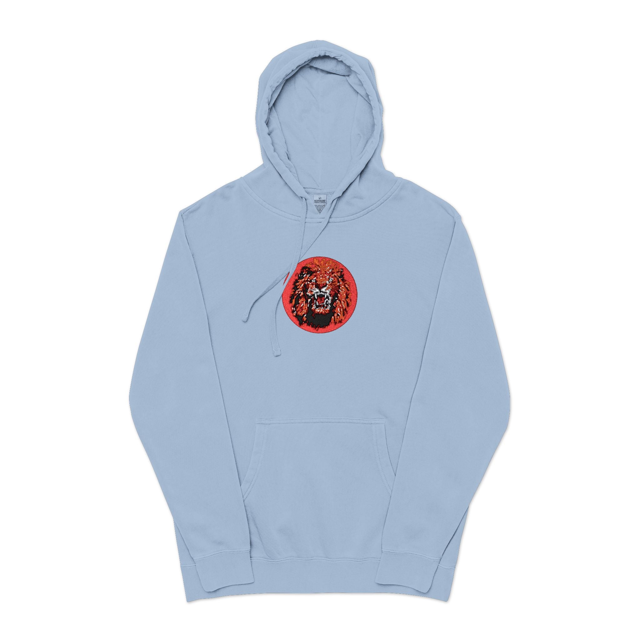Unisex Pigment-Dyed Hoodie (Embroidery)