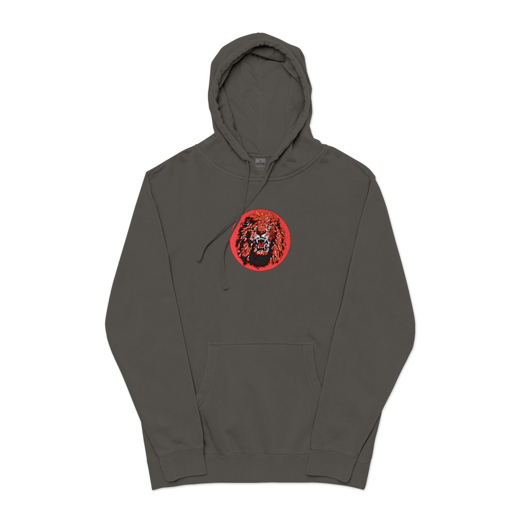 Unisex Pigment-Dyed Hoodie (Embroidery)